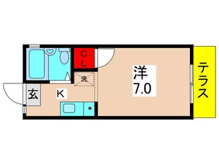 コーポワタナベの物件間取画像